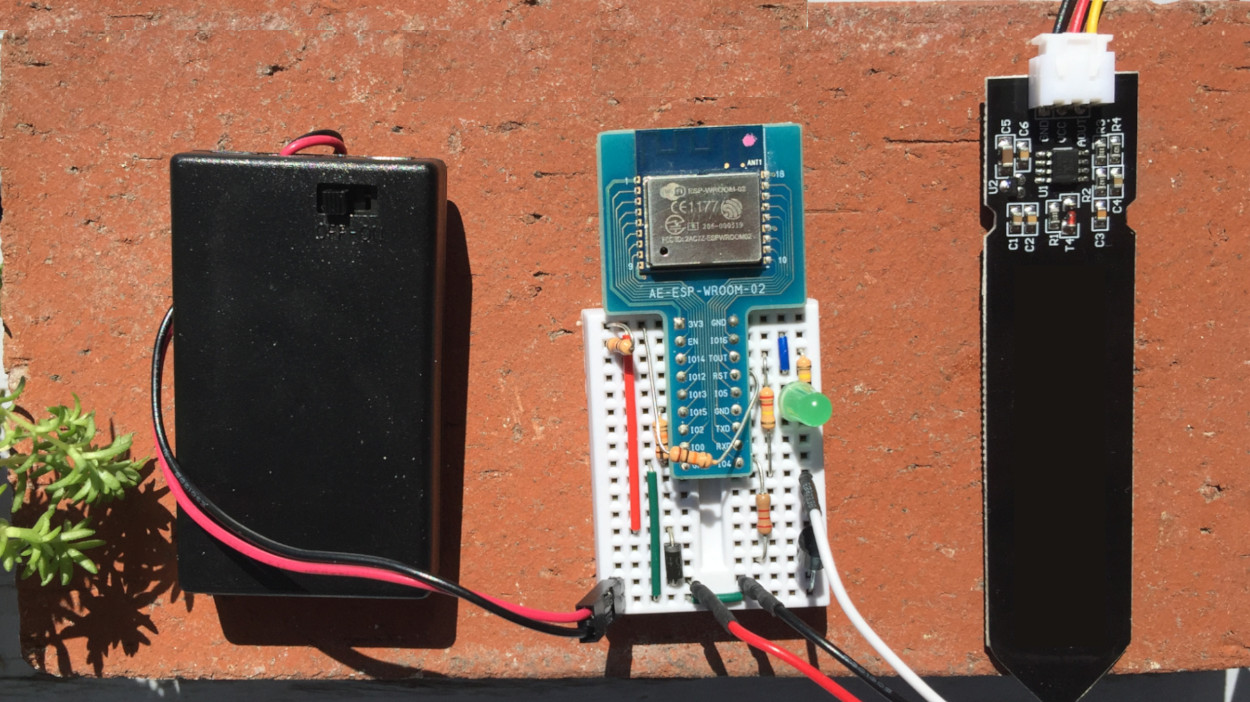 植物の水切れをLINE通知～Web APIを使ったIoTのしくみに触れてみよう